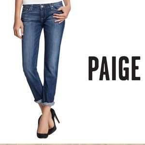 Paige Jimmy Jimmy Skinny Maxwell Medium Wash Jeans Sz 28